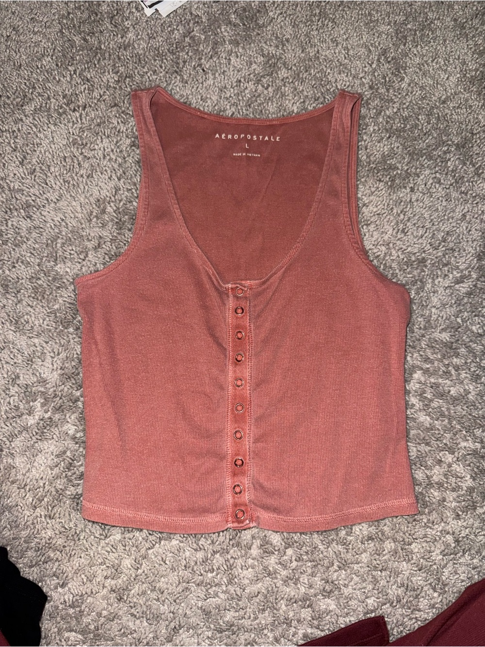 Loose rib knit  tank